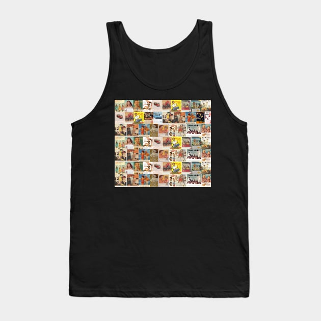 Vintage Magazine Ads Tank Top by RetroSalt